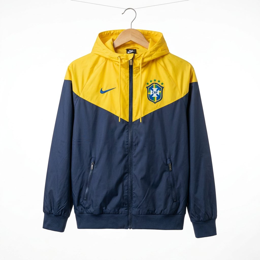 Jaqueta Corta-Vento Seleção Brasileira